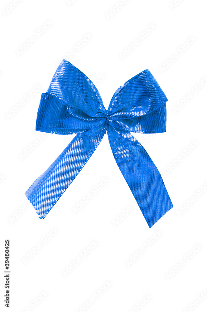 Colourful bow isolated on the white Colourful bow isolated on the white