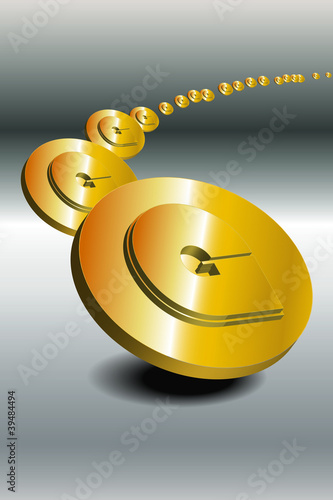 Gold Menge Symbol