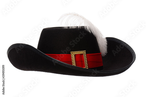 Hat with feather