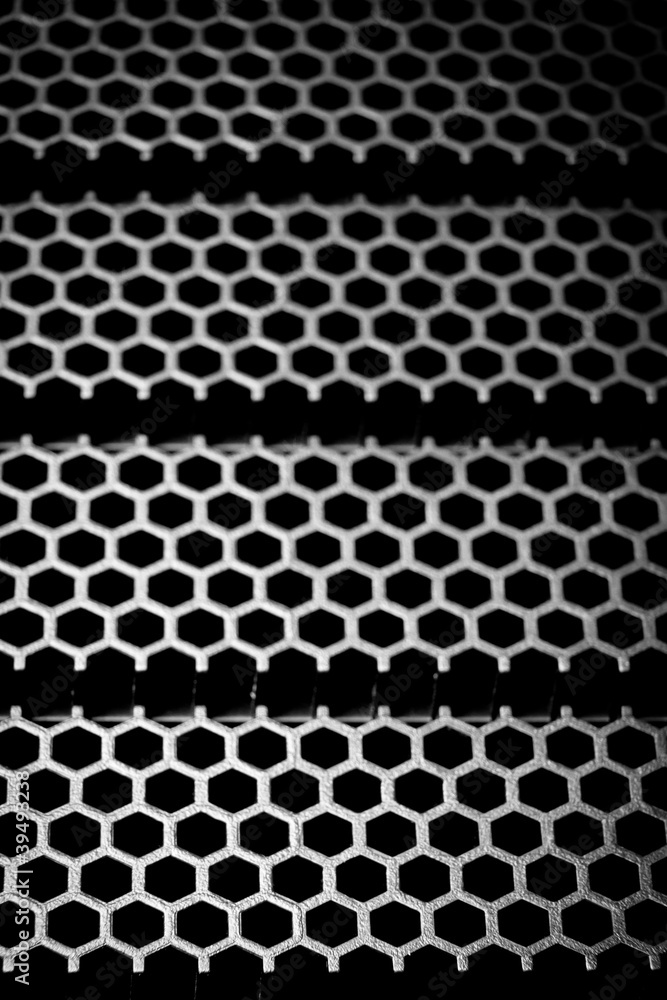 abstract metallic grid abstract metallic grid
