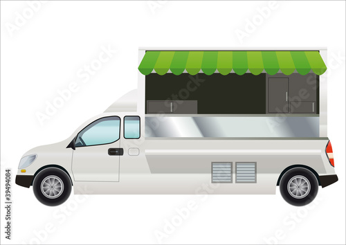 véhicule commerce ambulant