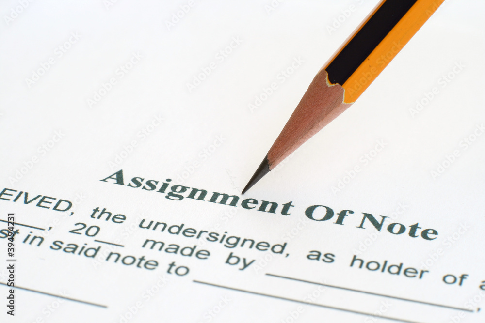 Assignment of note