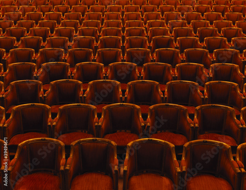 Seats in theater