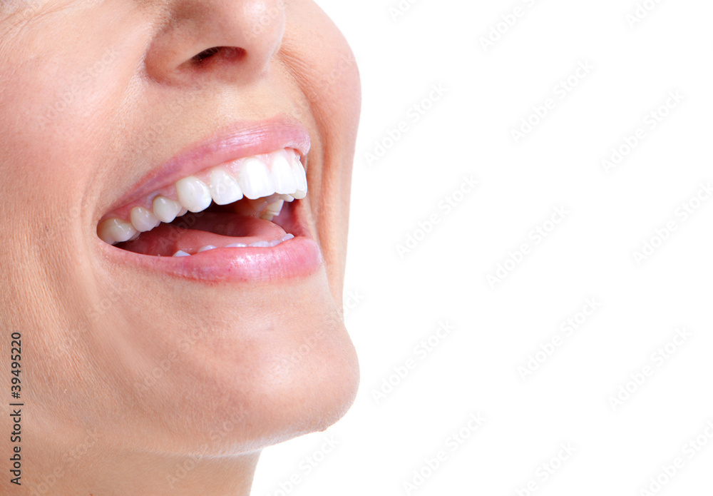 Obraz premium Happy smiling woman.