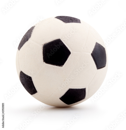 child s football  on white background