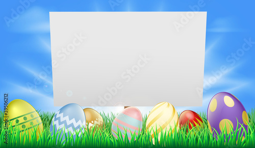 Easter sign