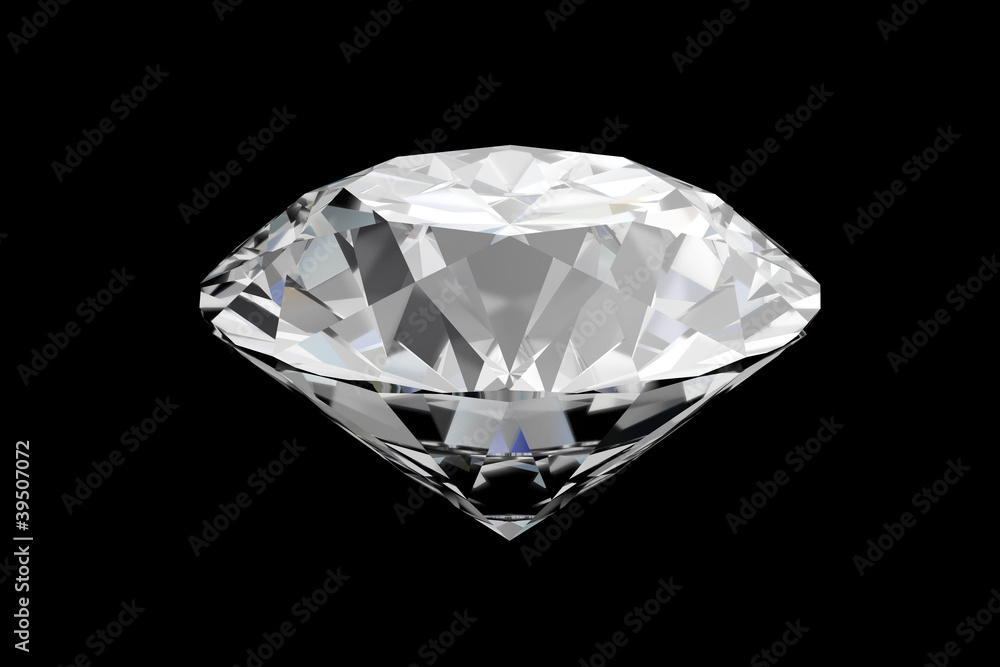 diamonds on a black reflective floor diamonds on a black reflective floor