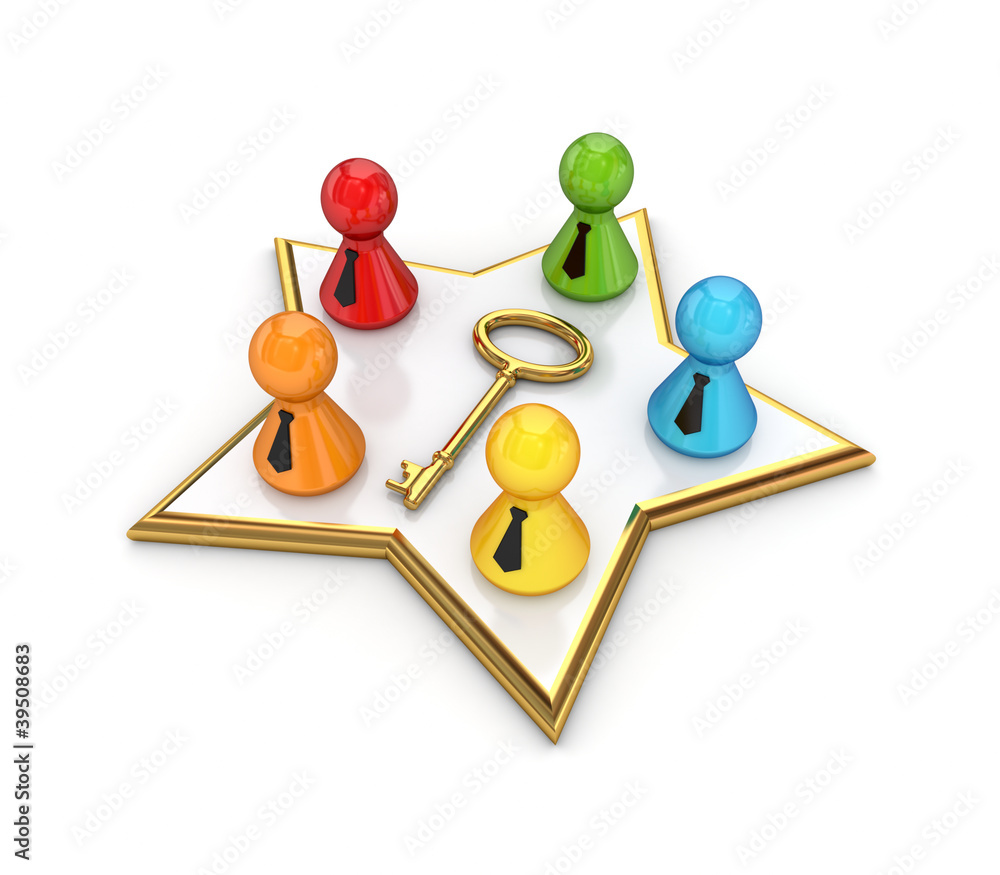 Business network concept. Business network concept.