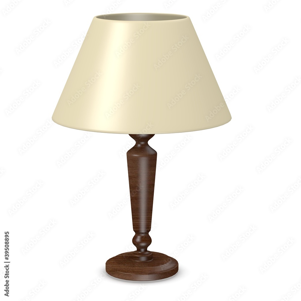 Obraz premium 3d render of lamp (light)