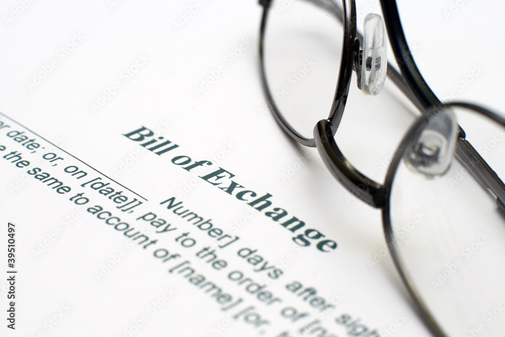 Bill of exchange Bill of exchange