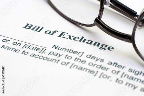 Bill of exchange