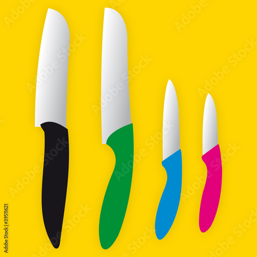 Knives set photo