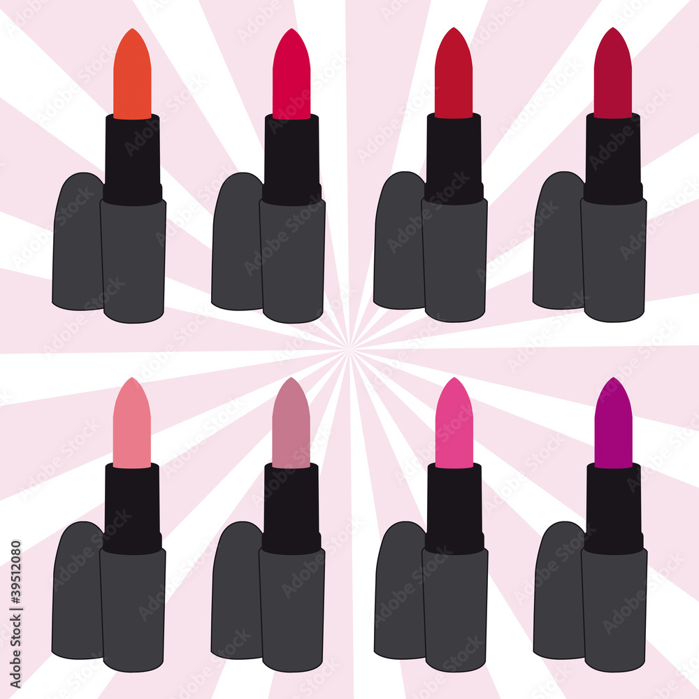 Fototapeta premium Lipsticks