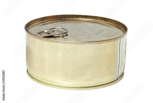 metallic can