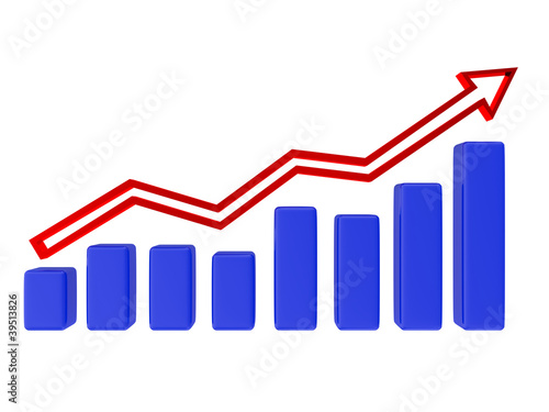 Blue graph