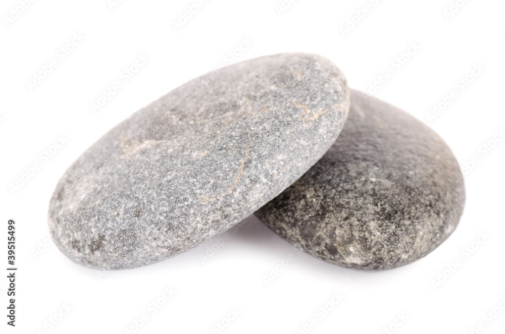 Group of stones isolated on white background Group of stones isolated on white background