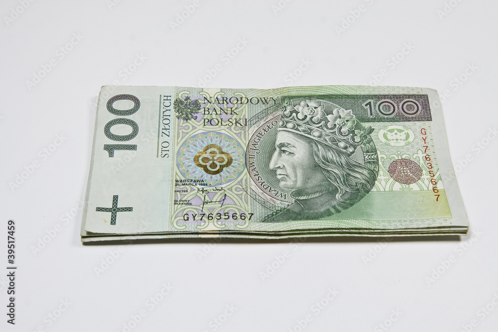 Pieniądze - Polski złoty - obrazy, fototapety, plakaty 