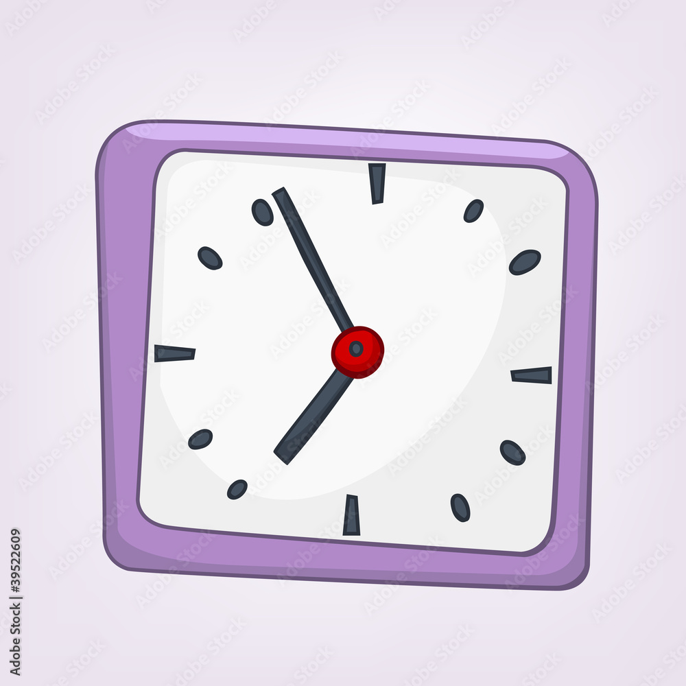 Cartoon Home Clock Cartoon Home Clock