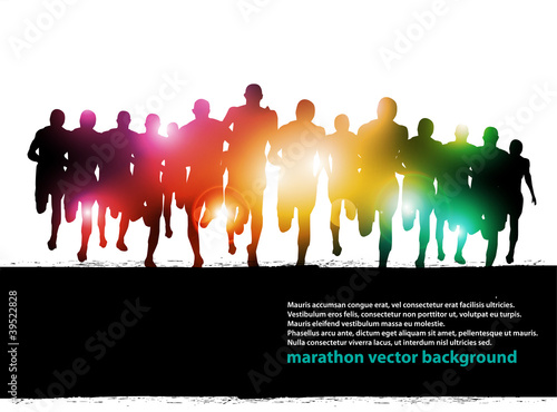 Marathon Runners #39522828
