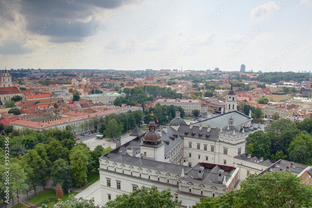 Fototapeta premium vue sur vilnius