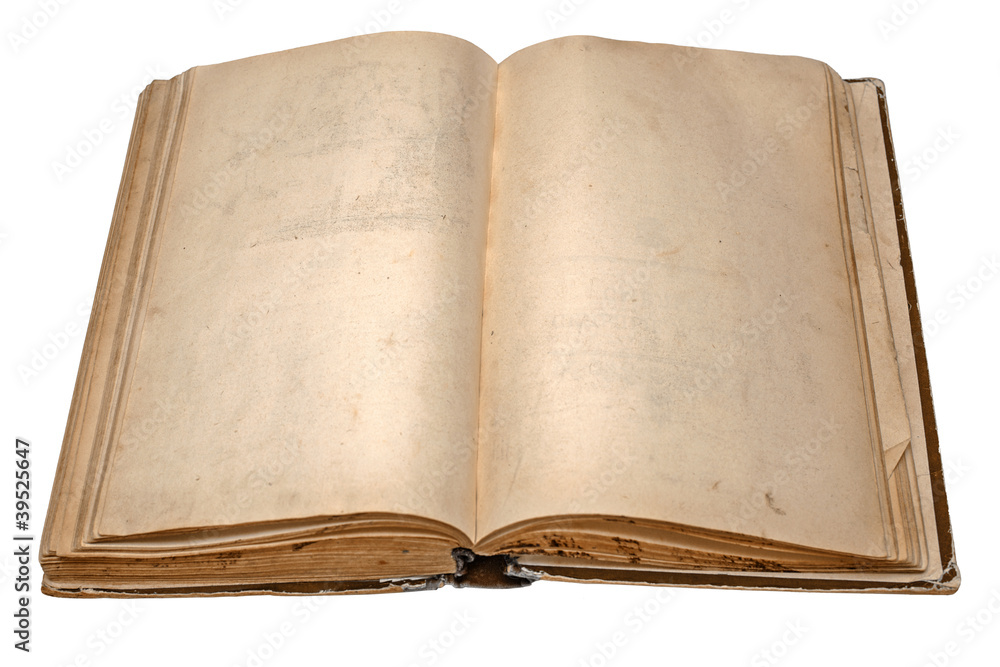 Obraz premium old open book