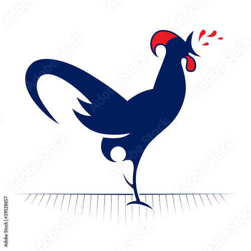 rooster redneck icon