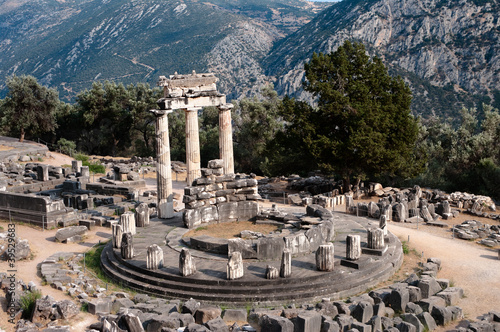 Sanctuary Of Athena Pronaia In Delphi photo