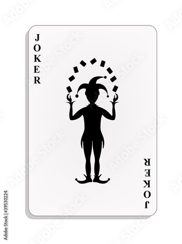 Playing card - Joker photo