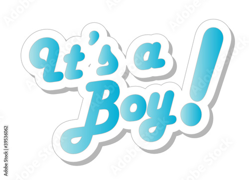It's a boy