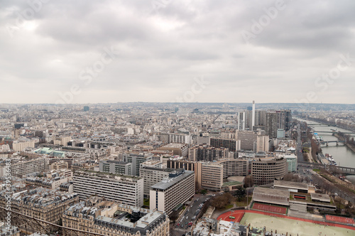 Fototapeta Naklejka Na Ścianę i Meble -  View of Paris from the Eiffel Tower