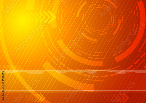 Sunburst - Technology background