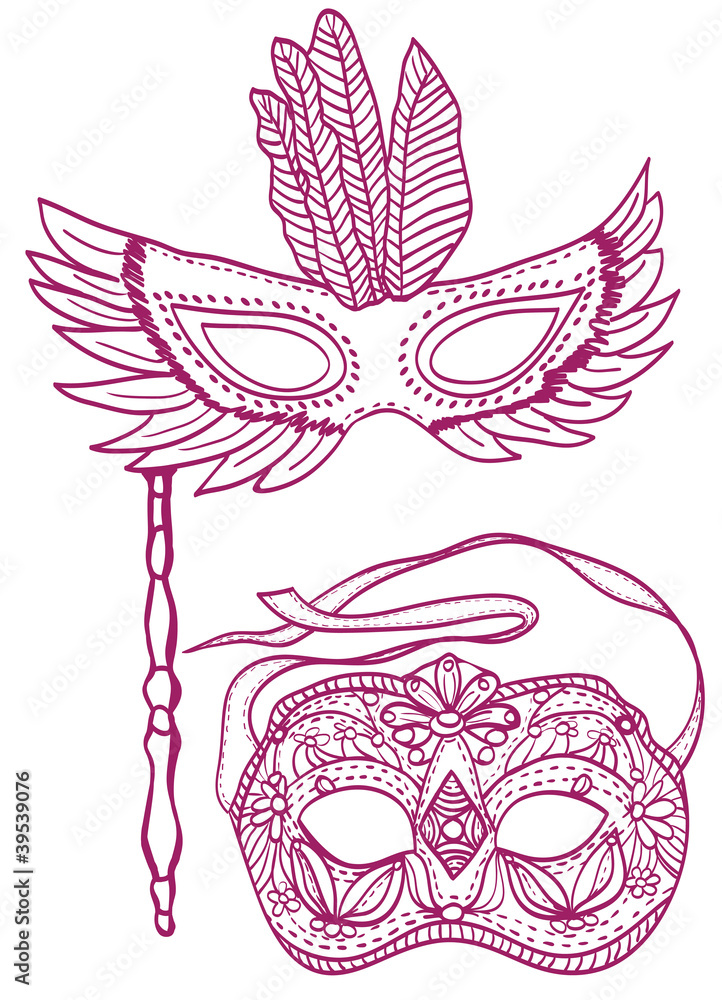 Obraz premium Carnival Masks