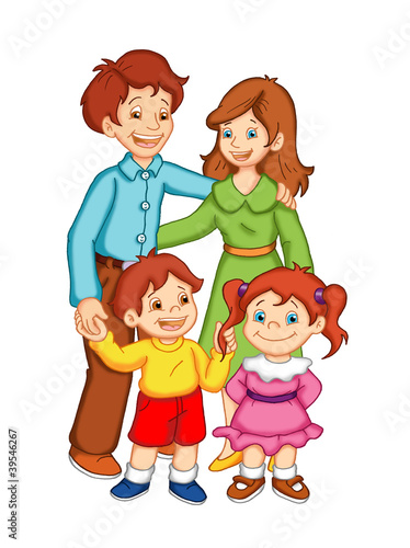 famiglia felice