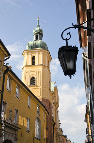old town street in Warsaw