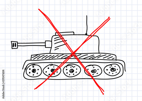 Drawing of tank