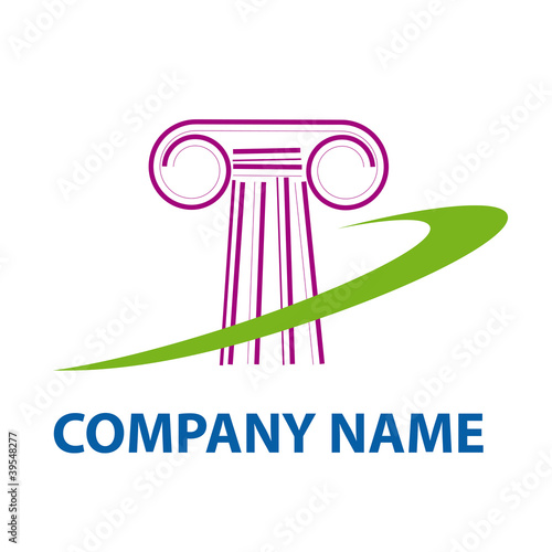 Logo archaeologist, tourist guide # Vector