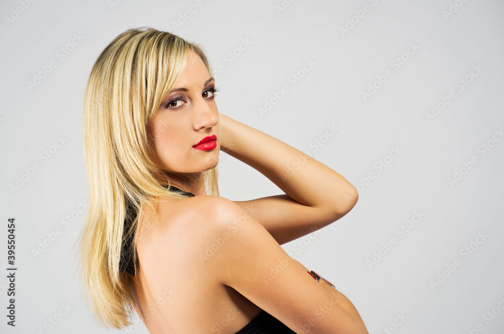 Naklejka premium Gorgeous blonde
