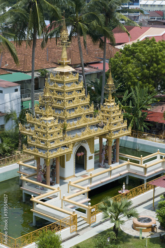 Dharmikarama burmese temple on island Penang photo