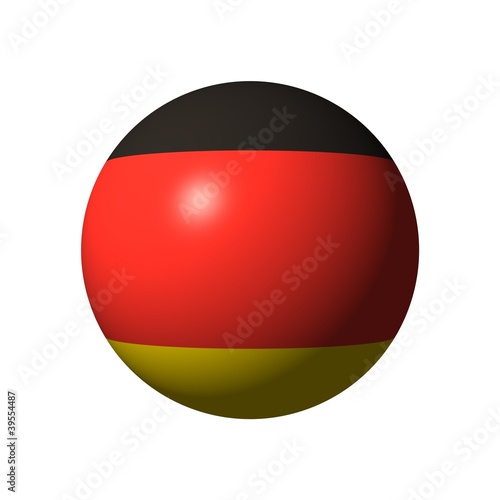 ball from germany flag