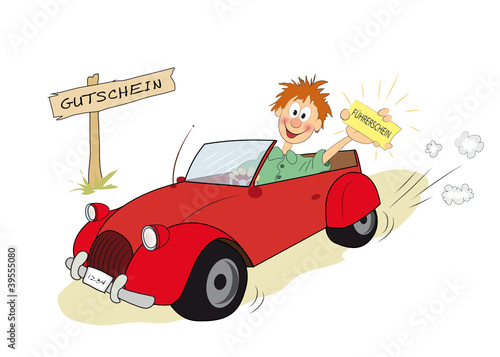 Gutschein für den Führerschein