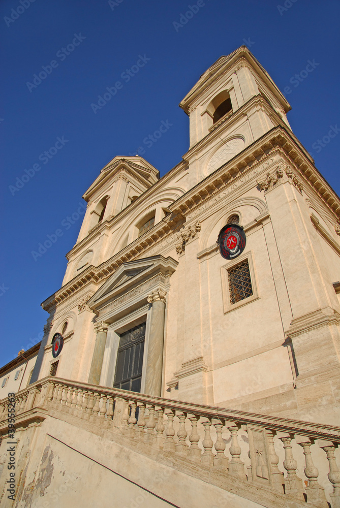 Rome Trinità dei Monti church