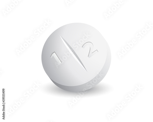 a second white tablet