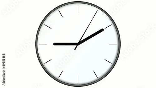 Clock no numbers