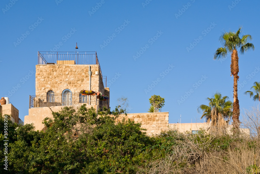Fototapeta premium Old house in Yaffo, Israel
