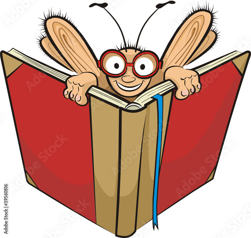 bookworm and book