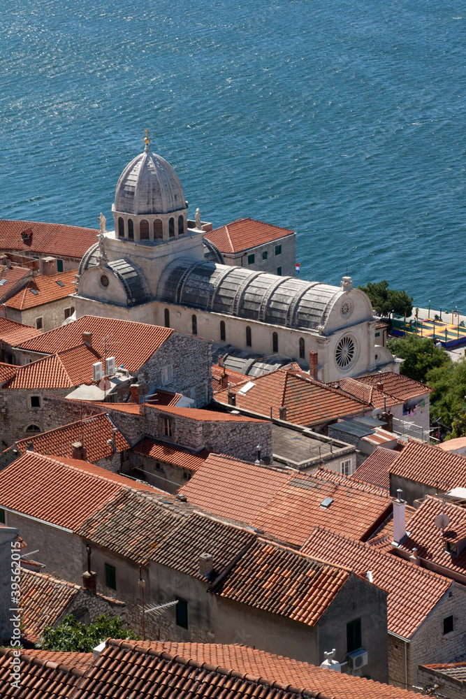 Obraz premium Cathedral of St. James in Sibenik, Croatia