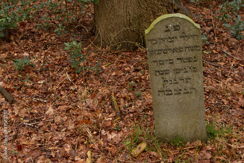 An old jewish gravestond