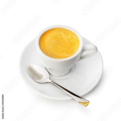 Cup of coffee of Espresso photo