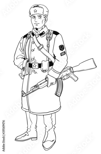 軍人０２
