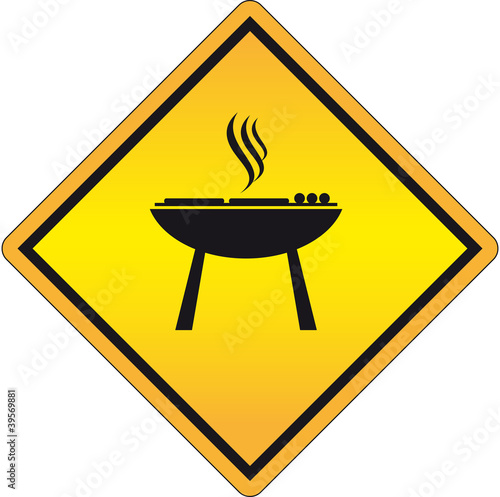 Grillschild